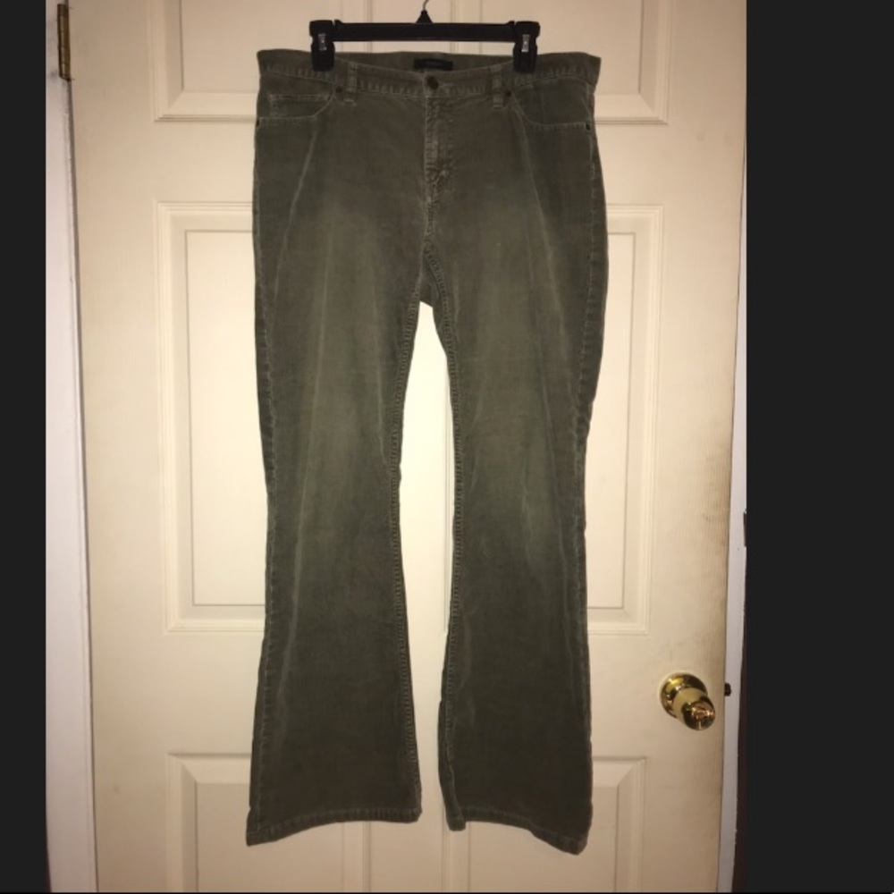 Green Velvet Express Jeans